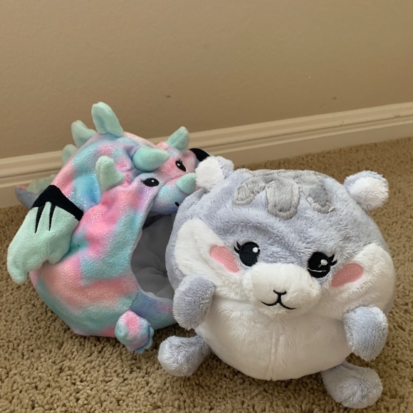 SQUISHABLE PLUSH STUFFED ANIMAL TOYS REVERSIBLE - Picture 4 of 7